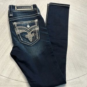 NWT Rock Revival "Claret" Jeans 26 skinny